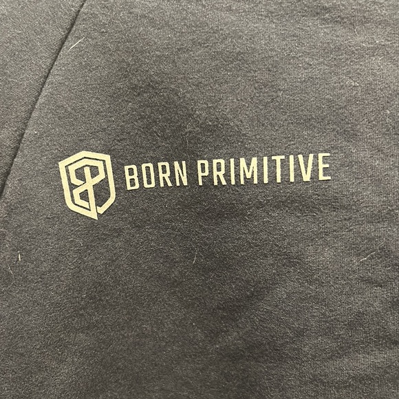 Born Primative Sweatshirt - Scoop Neck Crop Top - Picture 7 of 8